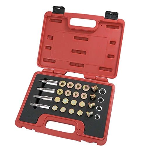 Qbace 24pc Oil Pan Thread Repair Set