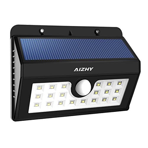 3 Modes Solar Lights ,20 LEDs Wireless Security Motion Sensor Wall Lights, Ultra-Bright&amp; Waterproof Night Light for Outdoor Garden,Porch Wall, Yard,atio,Deck,Driveway with Motion Activated Auto On/Off