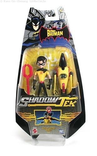 The Batman? ShadowTek? Wild Wing Robin Figure with Weapons