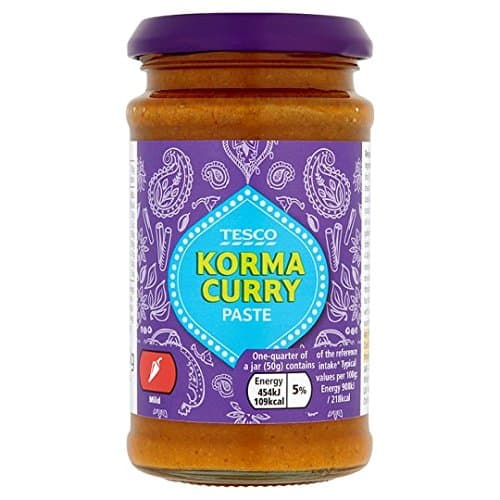 Tesco Korma Curry Paste 200G