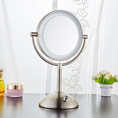Morct Led Mirror Double Face Lamp Dressing Mirror With Light European Magnified Princess Mirrormodern And Simple, Comfortable And Durable Home, Beautiful And Dirty