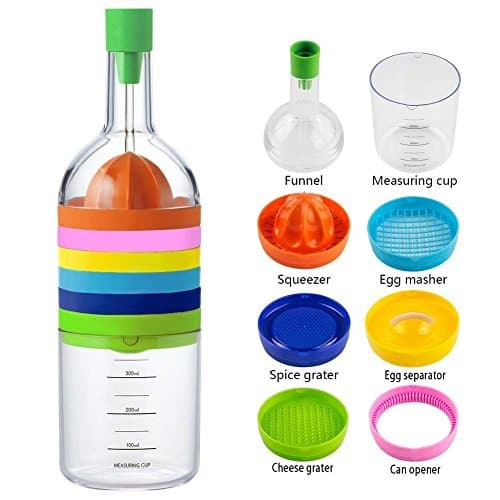 Swallowzy Multipurpose Function Kitchen Tool Bottle 8 In 1