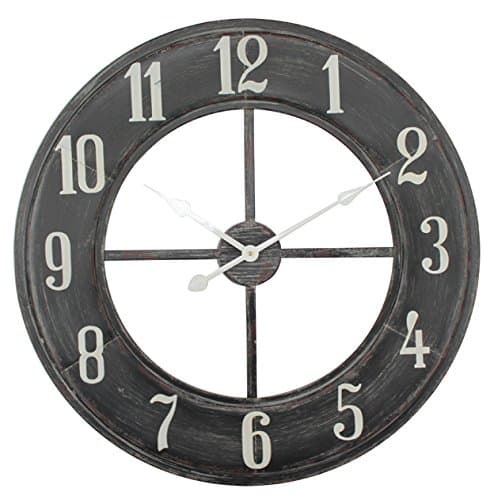 Extra Extra Large Retro Shabby Chic Wall Clock - 68cm (26"+) Diameter - A091