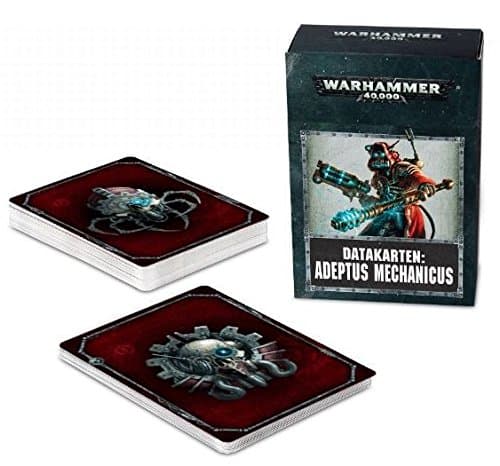Games Workshop 60220116004" Datacards Adeptus Mechanicus Miniature