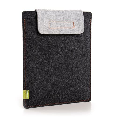 Almwild Case Shell Bag for Apple MacBook Pro 13 Inch. Sealing In Slate Grey with - Alpstein Wall - Grey