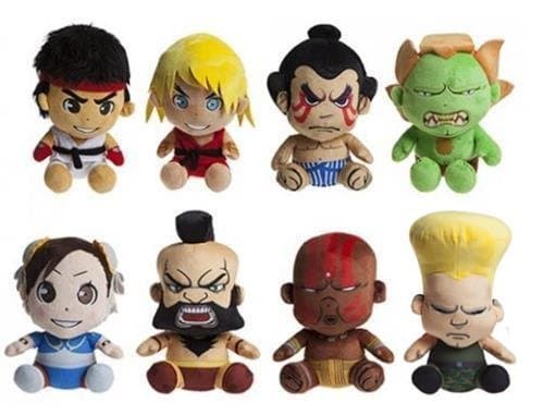 CAPCON Street Fighter 10" Plush Set
