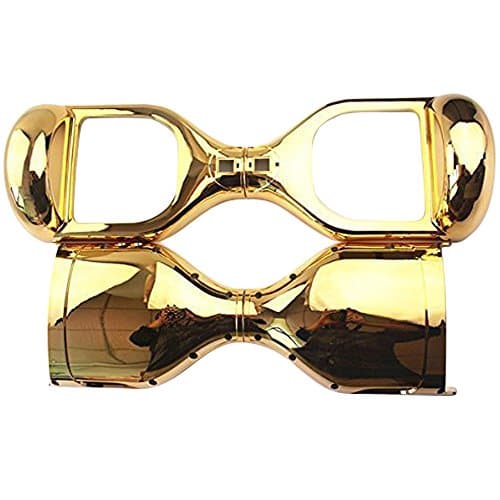 HanXiang Scooter Outer Shell Cover Case Scratch Protector Replacement DIY For 6.5 Inches 2 Wheels Self Balancing Scooter Hoverboard (Plating Gold)