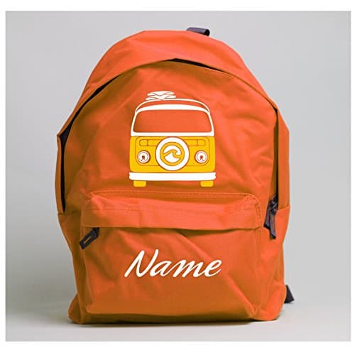 Children's VW Camper Van Rucksack, Orange