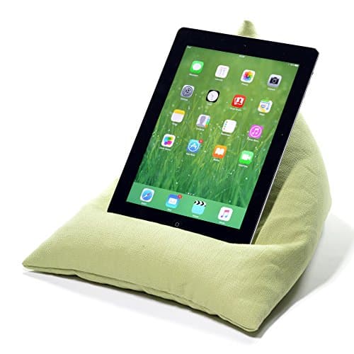 eBean Tablet Cushion - PAMPAS - beanbag stand lap holder suitable for all iPads tablets and ebook readers