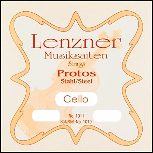 Lenzner Protos Violin Flatwound Chrome Steel String - A - 1/2 Size