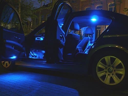 Del LED Lamp Interior Lighting Package Blue