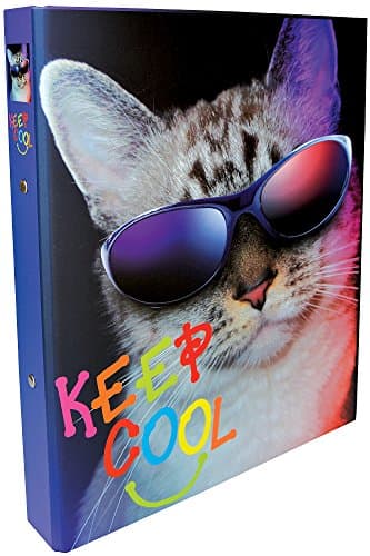 Skriptum – Designer Ring Binder A4/32 mm Keep Cool Cat Design Special Edition