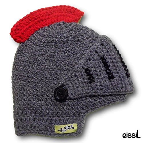 Roman Helmet Crochet Hat