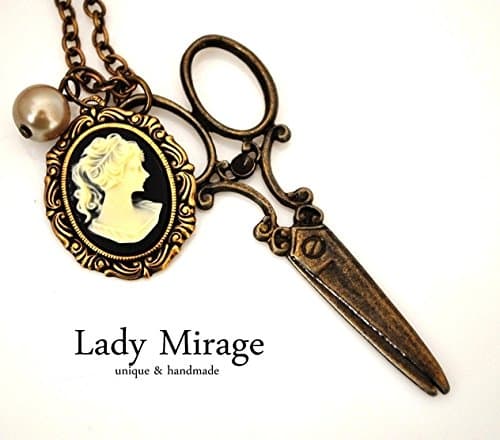 " Scissors " III Vintage Necklace