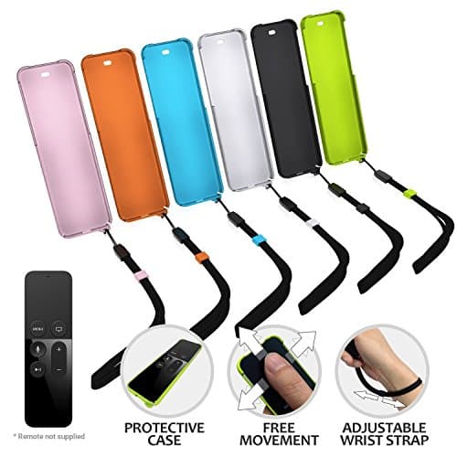 NeoFit Case - A Protective Case with Wrist Strap for the NEW Apple TV Remote (Green)