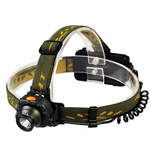 LED R3 5W Light Automatic Infrared Sensor Mine Head Wear Flashlight Outdoor Fishing Lights Rechargeable Battery Reading Outdoor Running