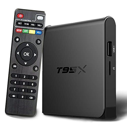 2017 Model GooBang Android 6.0 TV Box, T95X Android TV Box AmlogicS905X 64 Bits and True 4K Playing