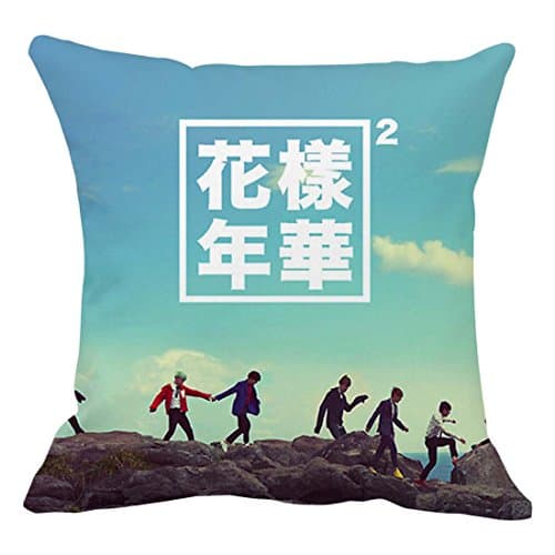 Bts Papillon Pillow Case (Size 18x18 inch)