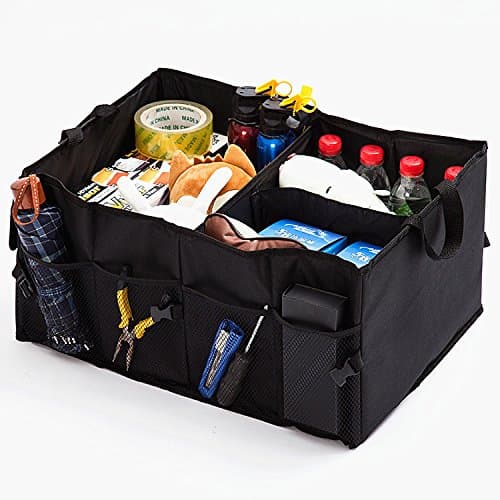 Car multi-purpose folding car back-up storage box, durable folding cargo storage bag Used for cars, SUV, truck