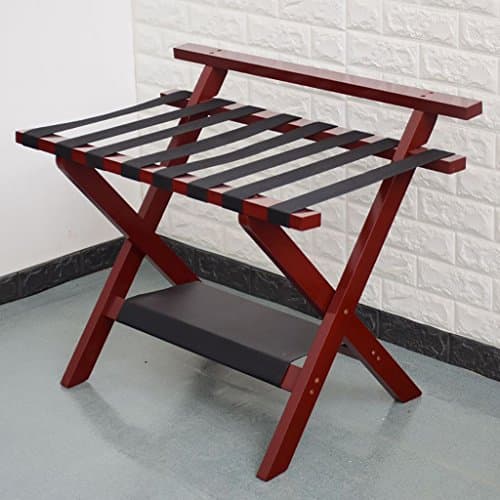 Foldable Luggage Rack,Folding Luggage Rack Suitcase Stand,Foldable Suitcase Rack for Holding Suitcases Backpacks as Luggage Support and Suitcase Shelf Folding chair ( Color : D )