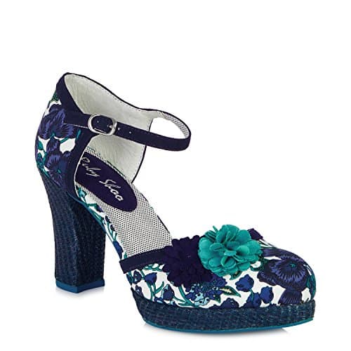 Ruby Shoo FLO (Blue) by Size 6/39