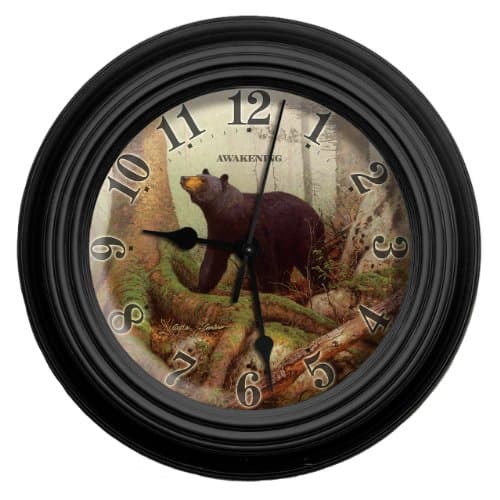 Reflective Art Awakening Wall Clock, 10-Inch