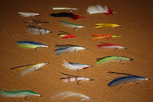 20 Assorted Saltwater / Big Game / Pike Flies Fly Selection