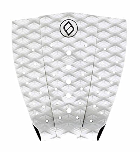 Shapers Knight Deck Pad Surfboard Tail Pad Traction - White