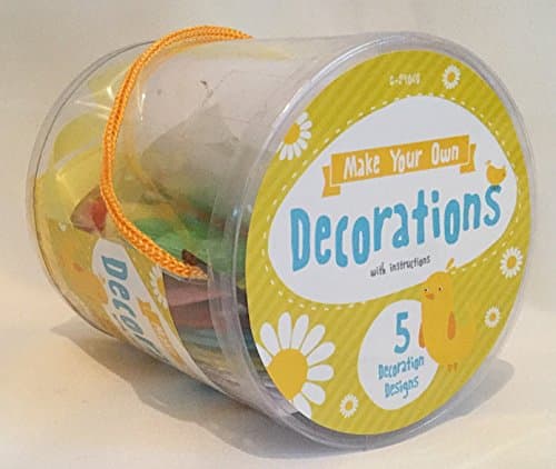 Make Your Own Easter Decorations - 5 designs chick bunny eggs butterfly with instructions