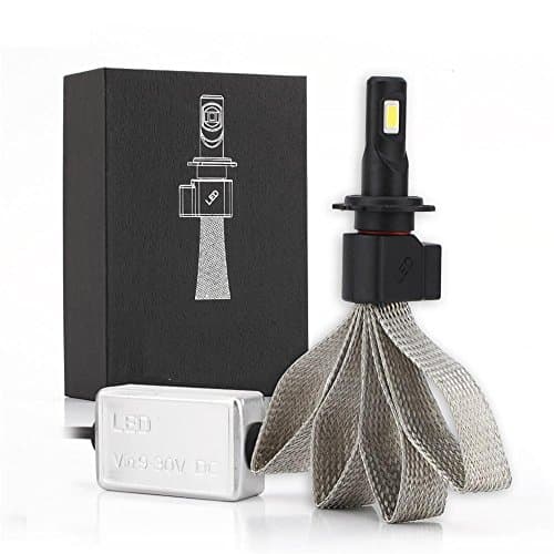 LED headlight bulb headlight conversion chip COB 30W 4000LM ultra-high brightness LED headlights, H7 H3 H11/H8/H9 , h1 (single price, two sets)