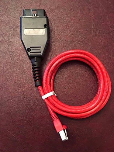 JRTECH 1.50M(5FT) Ethernet to OBD Interface Cable E-SYS ICOM Coding F-series for BMW ENET