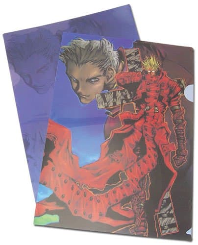 File Folder - Trigun - New Knives &amp; Vash (Pack of 5) Stationery Licensed ge26350