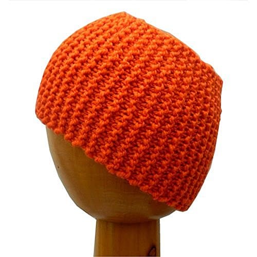 Dreadz Chunky Knitted Head Band (Orange)