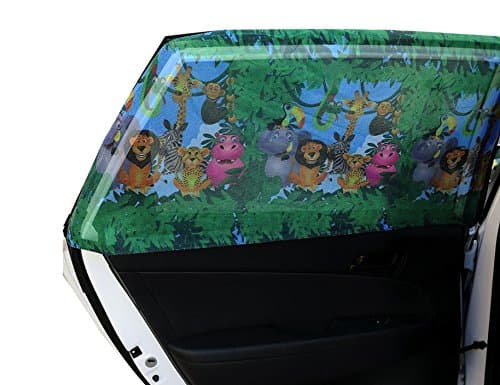 Auto sun screen SRC New Rectangular Car Window Sunshades, Mesh, Small, Set of 2