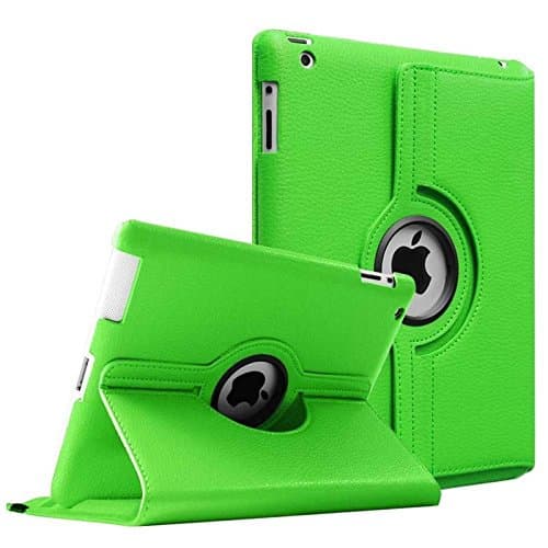 iPad Air 2 Case - GOEXTRO 360 Degree Rotating Adjustable Stand Case Cover with Smart Auto Sleep / Wake Feature for Apple iPad Air 2 (iPad 6) (6th Generation) 2014 Model with Free Screen Protector and Stylus,