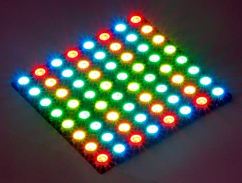 Digital Dot Panel 8x8 HD 64 x WS2812B LEDs