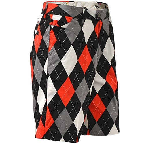 Men's Patterned Golf Shorts Shorts