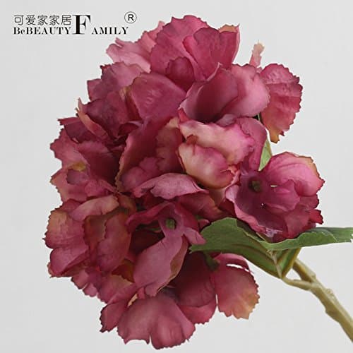 Leedioo Love retro Hydrangea silk silk cloth simulation room table decoration overall floral decoration,Violet
