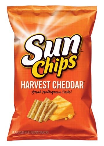 Sun Chips Multigrain Snacks Harvest Cheddar, 10.5 Ounces (Pack of 3)