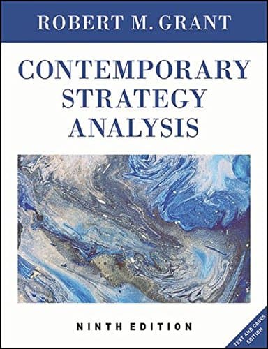 Contemporary Strategy Analysis: Text and Cases Edition, 9th Edition