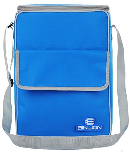Binlion Lunch Cooler Tote Bag-Blue