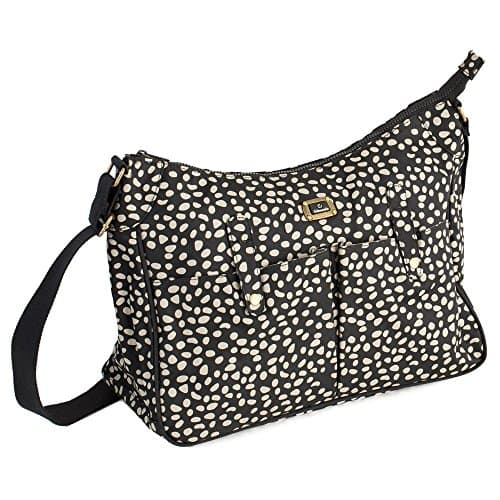 Caboodle Everyday Changing Bag (Black with Mink Spots)