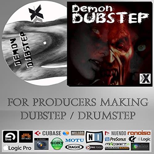 DEMON DUBSTEP - Wav Pack - Loops &amp; Samples - Works with Ableton Live / Cubase / Pro Tools / Apple Logic / Reaper / Bitwig Studio / FL Studio etc..
