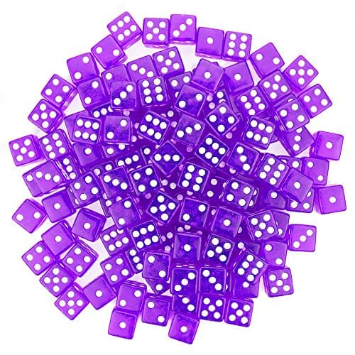 BBY 100 Purple Dice - 16 mm