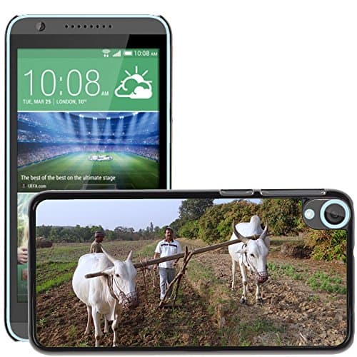 Super Stellar Slim PC Hard Case Cover Skin Armor Shell Protection // M00126092 Ox-Plough Tiller Ox Plough Farmer // HTC Desire 820