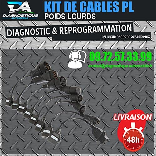 Mister® Complete Cable Kit Diagnostic for AUTOCOM DELPHI DS150 Diagnostic Suitcase – Heavy Weight