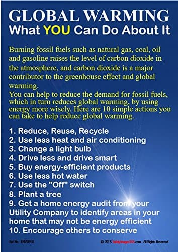 Glocal warming - What YOU can do about it