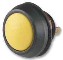 ITW SWITCHES 59-515 PUSHBUTTON SWITCH, YELLOW (10 pieces)