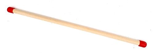 Wooden Pointer, AA-73736-36"(3/8 inch Dowel) Made in USA w/red Rubber end caps only on Both Ends, Perfect for Smart Board Screen.