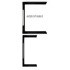 QualConnectTM Hinged Rackmount Wall Bracket, Expandable, 19 inch, 4U